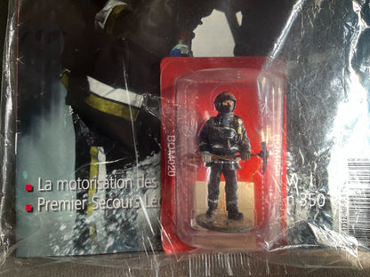 Soldat du feu Plomb Zamac Pompiers Delprado BOM020 162 Plombs Collection