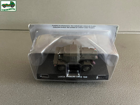 Voiture Miniature Blindé Militaire Lancia Ansaldo Lince 1949 au 1/43