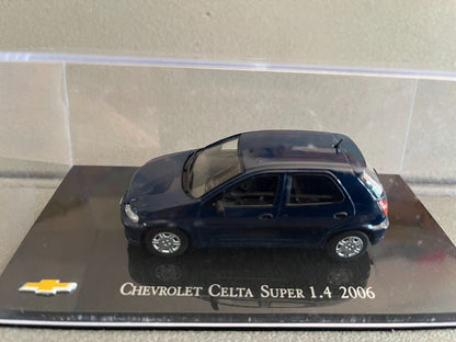Voiture miniature Américaine Chevrolet Celta Super 1.4 2006 Opel Corsa au 1/43