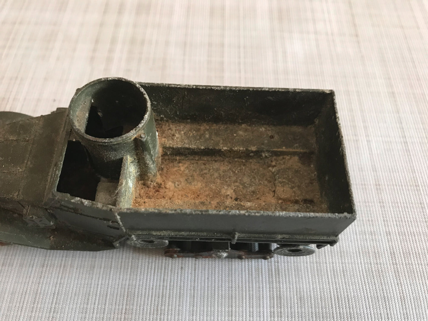 Ancienne Voiture Miniature Dinky Toys Armée 822 Half Track Meccano France Epave