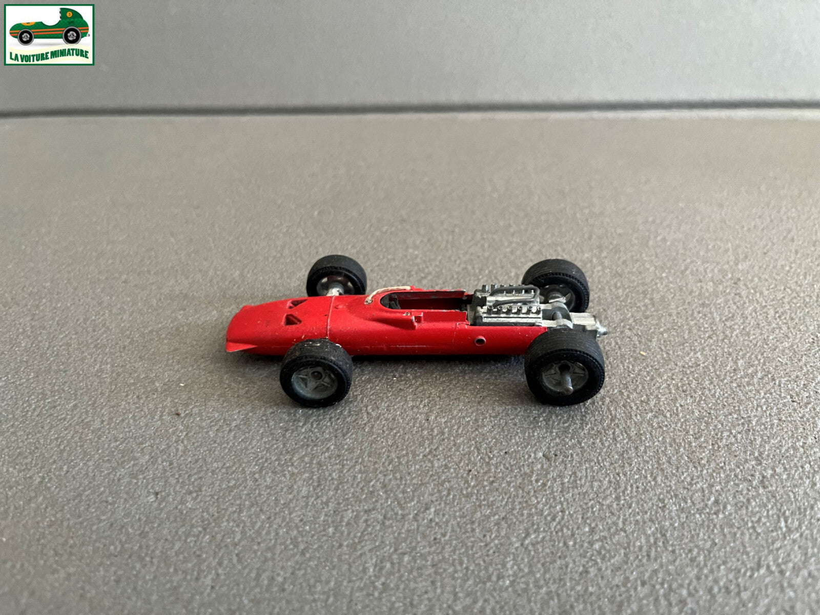 Ancienne Miniature Voiture Ferrari V12 F1 Solido France 1/43 Epave