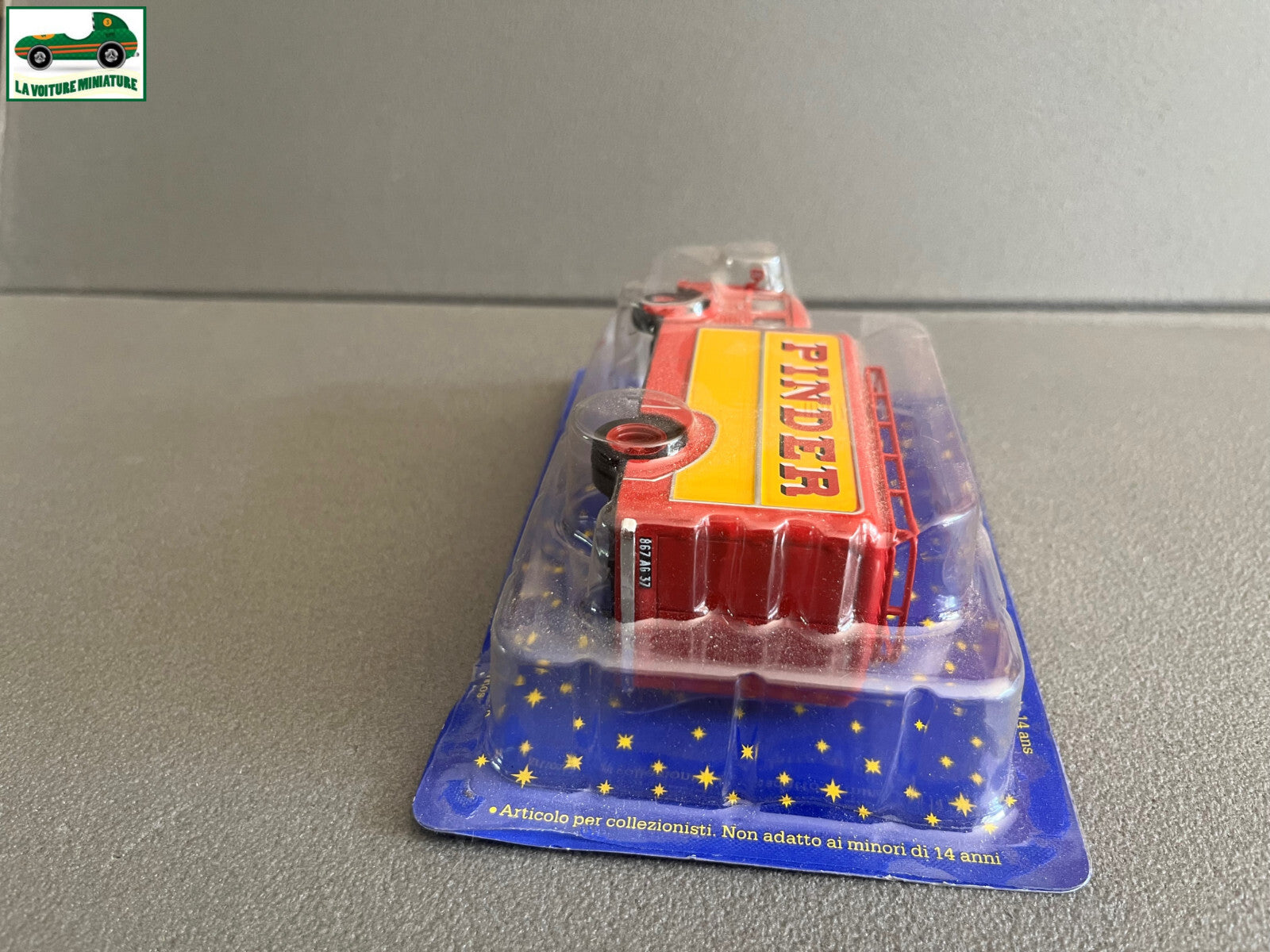 Voiture Miniature Simca Cargo Frigo N°26 Cirque Pinder Altaya 1/50