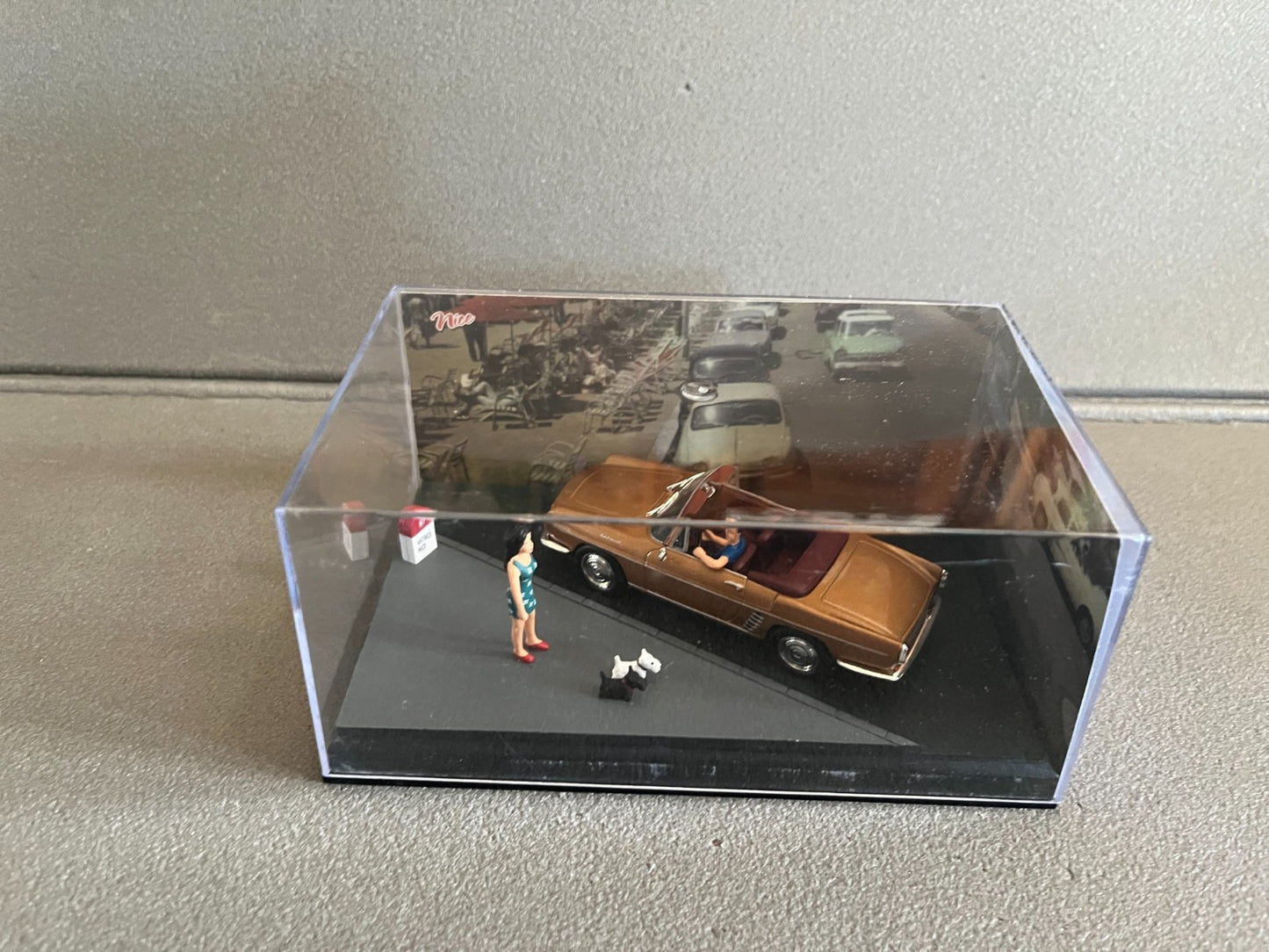 Voiture Miniature Renault Floride Etape 36 La Route Bleue RN7 1/43