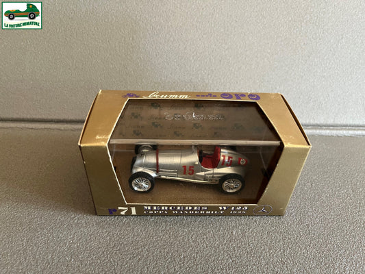 Voiture Miniature Mercedes W125 Coppa Wanderbilt 1938 Brumm au 1/43