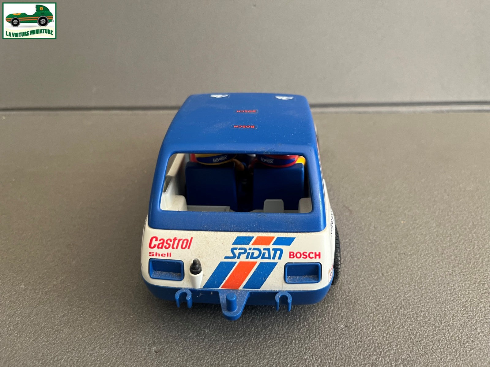 Ancienne Miniature Voiture Rallye Plastique Playmobil 3753 de 1976