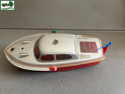 Jouet Ancien Bateau Schuco Cabino 5511 Made in Western Germany Incomplet Epave