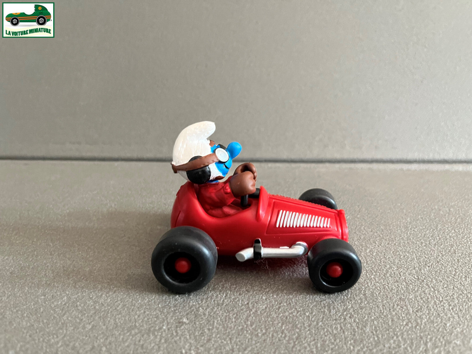 Voiture Miniature Schtroumpf Bolide Rouge Schleich 40255