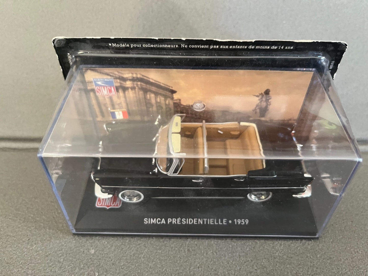 Voiture Miniature Simca Presidentielle 1959 Altaya au 1/43