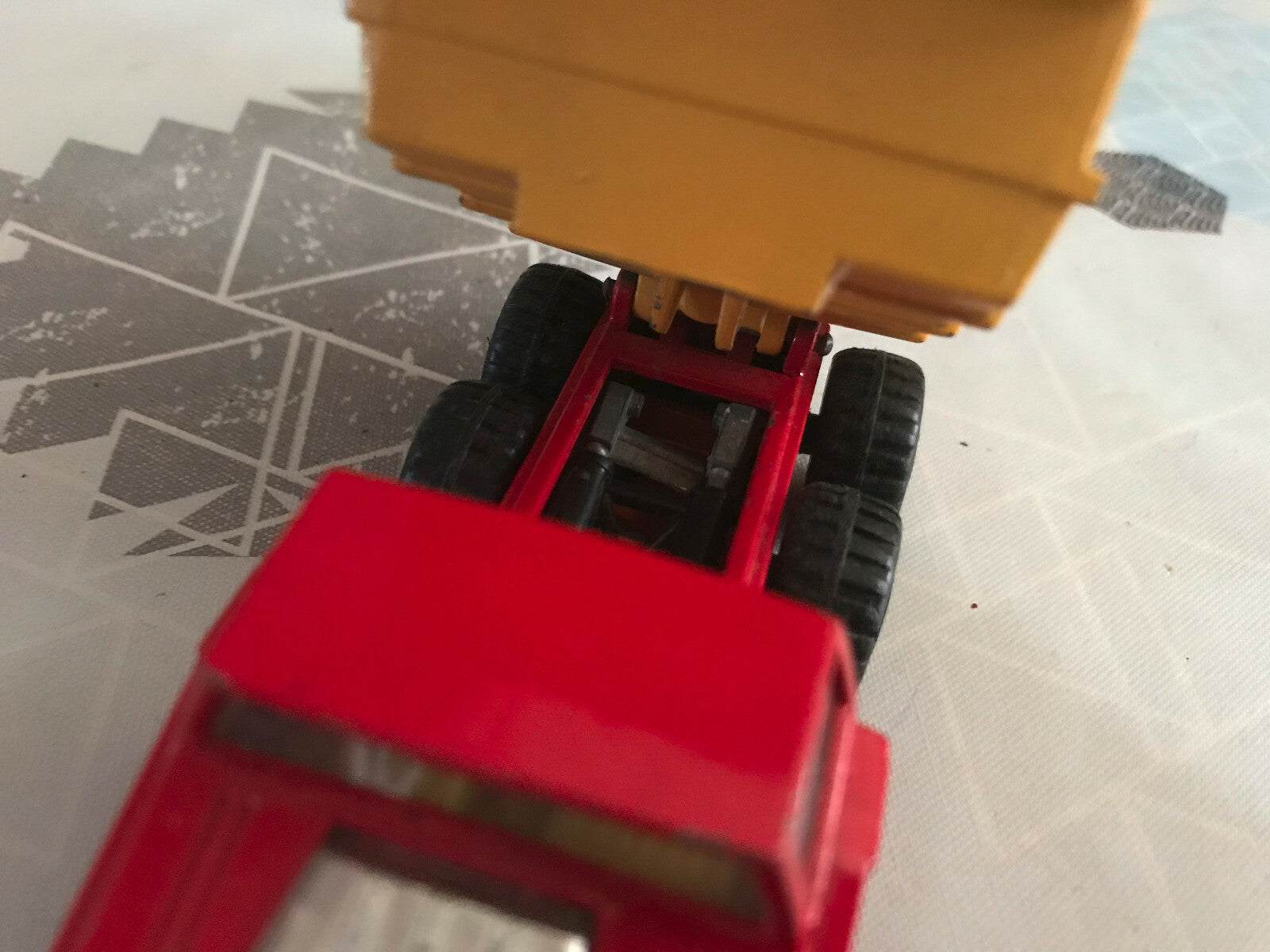 Voiture Miniature Camion Benne Chantier Matchbox SuperKings Big Tipper England