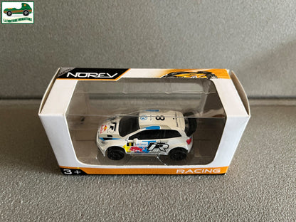 Voiture miniature Volkswagen Polo WRC Rallye Norev 3 inches 1/64