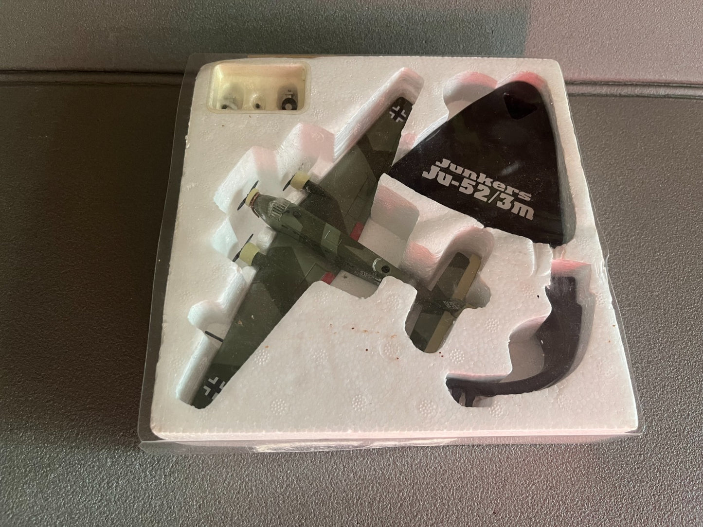 Avion miniature Militaire Junkers Ju-52/3m Editions Atlas 1/144