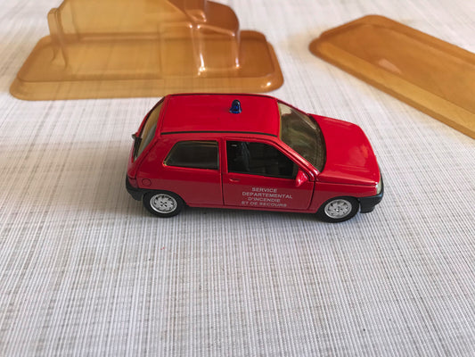 Voiture Miniature Pompiers Renault Clio Solido SDIS au 1/43