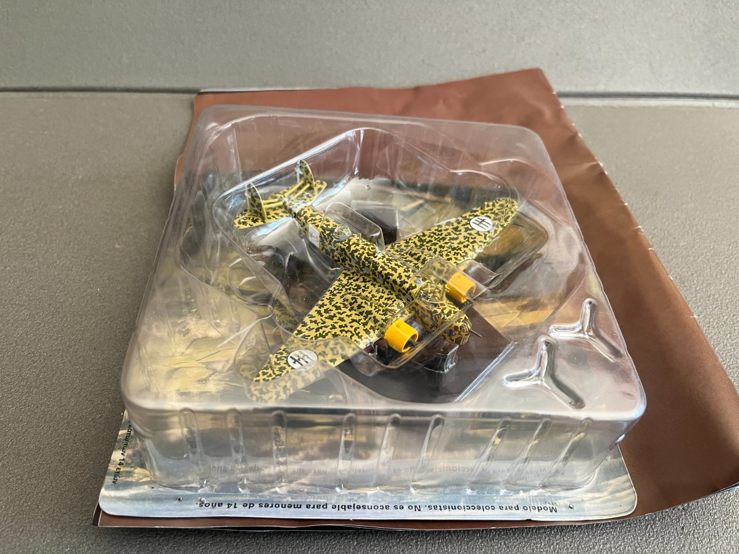 Avion miniature Militaire Bombardier Fiat BR.20 Cicogna Altaya 1/72