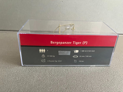 Miniature Militaire Char Tank Blindé Bergepanzer Tiger P Altaya 1/72