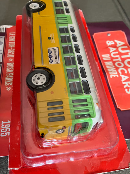 Voiture miniature GM TDH-3610 Rosa Parks 1955 1/43 Autobus Autocars du Monde