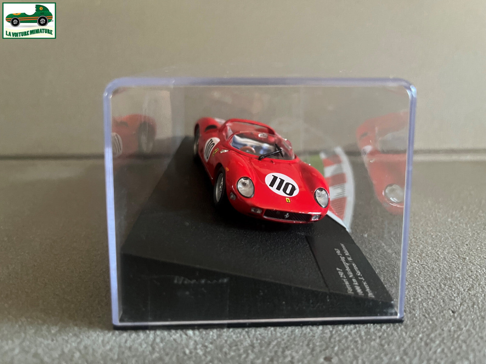 Voiture miniature Collection Ferrari 250P 1000 km Nurburgring 1963 au 1/43
