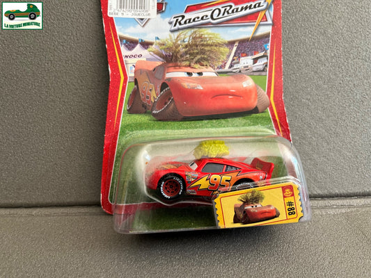 Voiture Miniature Cars Disney Pixar RaceORama Flash McQueen Herbes Mattel