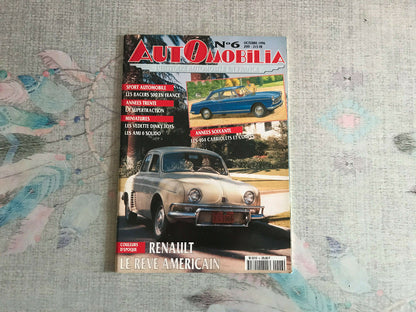 Livre Revue Voiture Automobile Automobilia N°6 1996