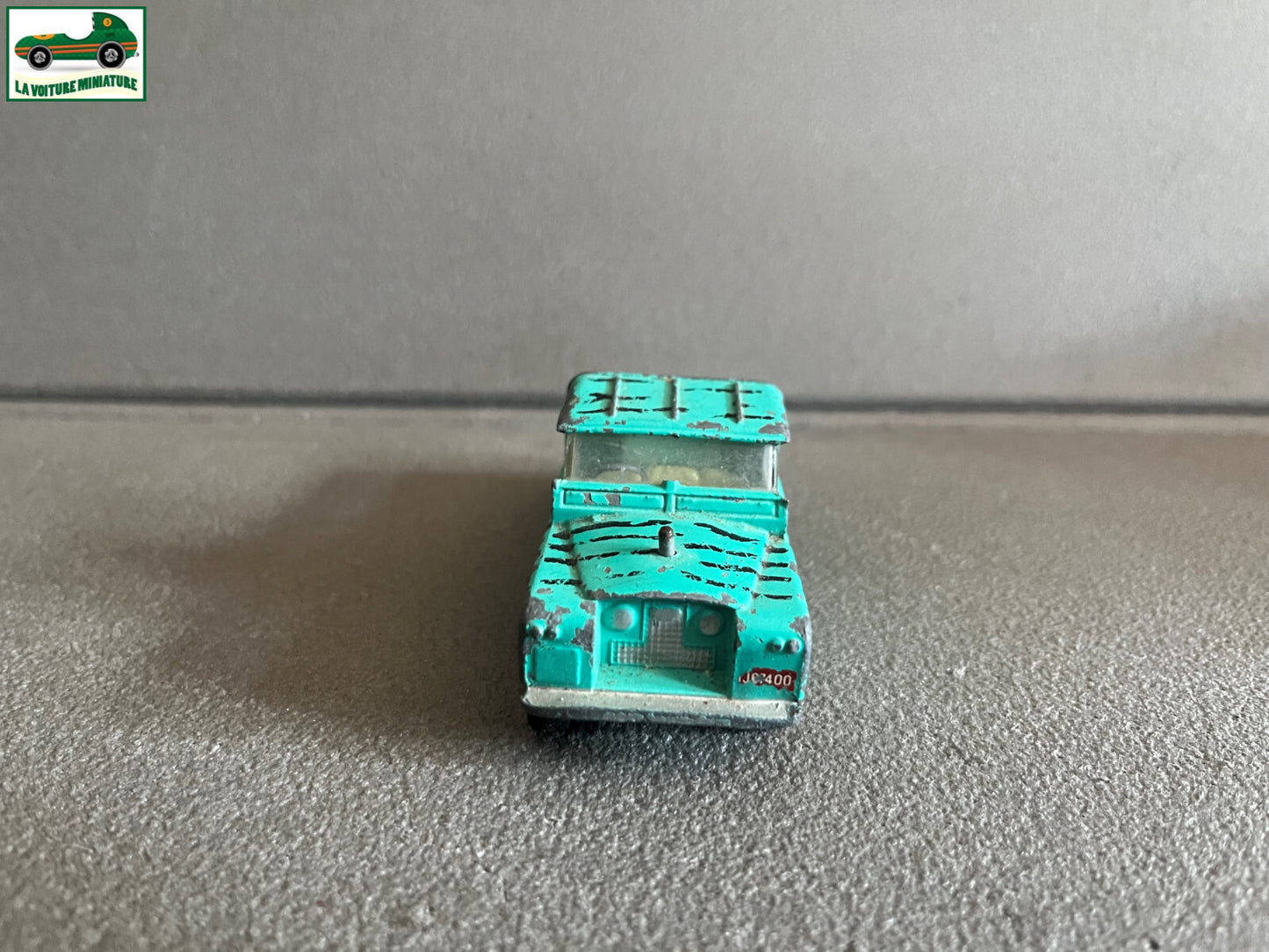 Ancienne Voiture Miniature Land Rover 109 WB Corgi Toys Daktari Epave 1/43