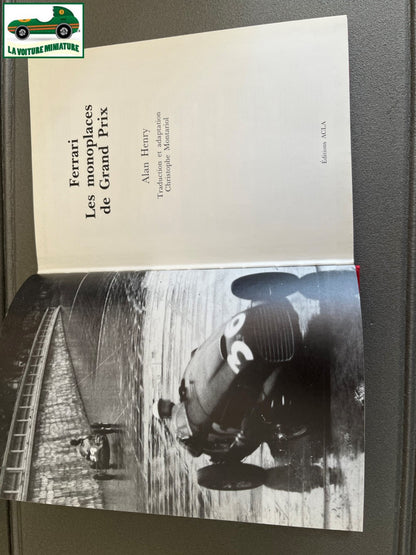 Livre Voiture Automobile Ferrari Les Monoplaces de Grand Prix Autocourse