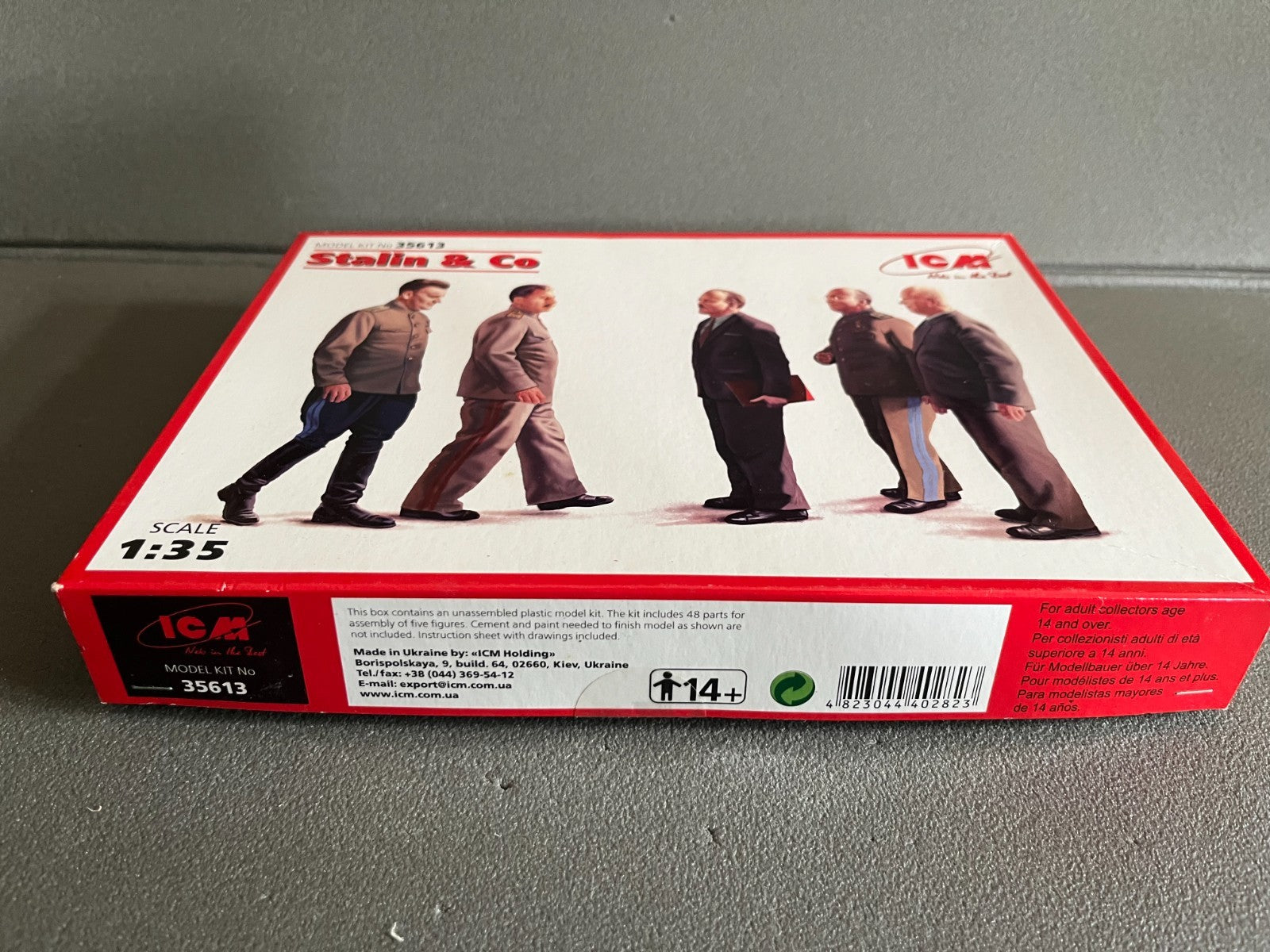 Maquette Militaire Figurine Soldat Stalin & Co ICM 35613 1/35