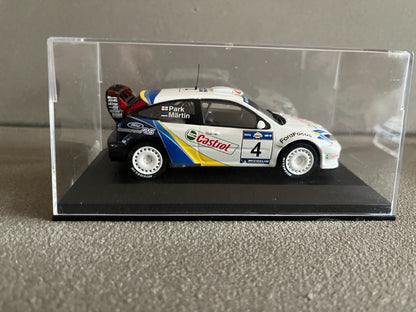 Voiture Miniature Ford Focus WRC Rallye Acropolis 2003 au 1/43