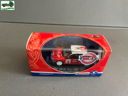 Voiture miniature Citroen Xsara WRC 2003 1592 Rallye Monte Carlo Solido au 1/43