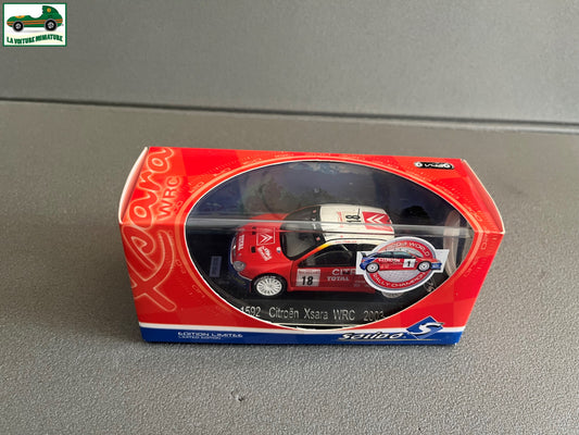 Voiture miniature Citroen Xsara WRC 2003 1592 Rallye Monte Carlo Solido au 1/43