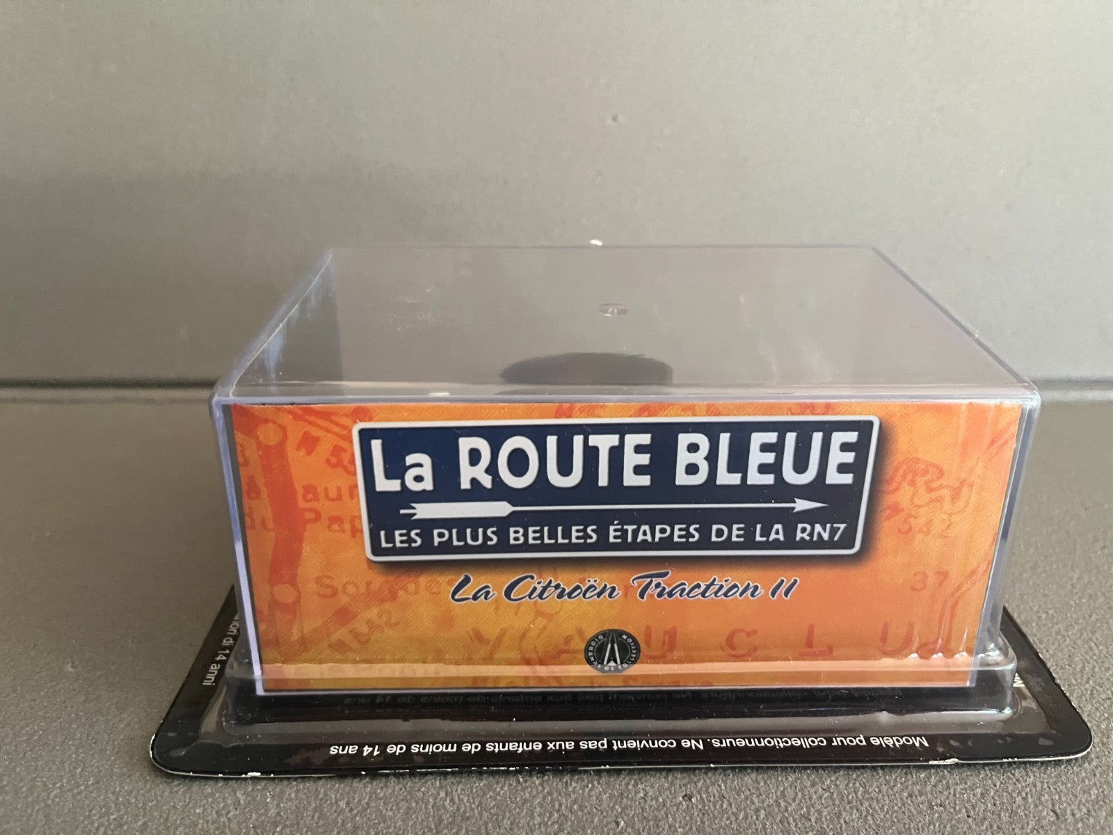 Voiture Miniature Citroen Traction 11 Etape 14 La Route Bleue RN7 1/43