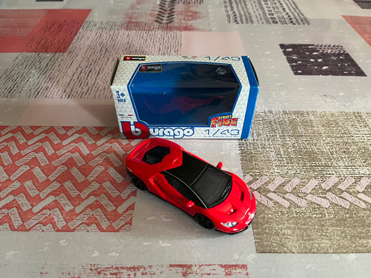 Voiture miniature Burago Street Fire Lamborghini Centenario au 1/43