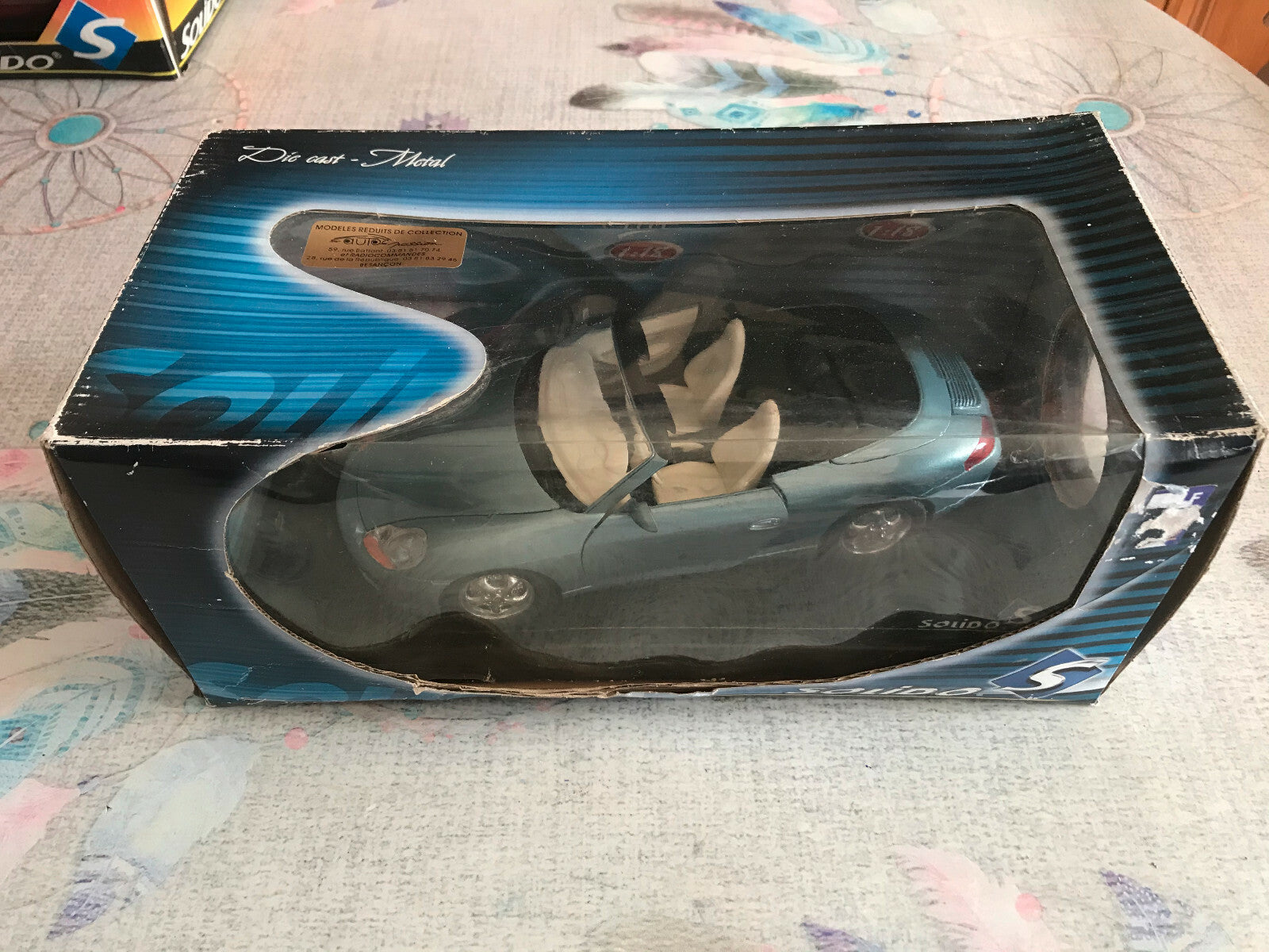 Voiture miniature Porsche 911 Cabriolet 9028 Solido au 1/18