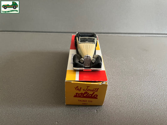 Voiture Miniature Talbot T23 1937 Solido Hachette au 1/43