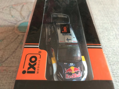 Voiture Miniature Ford Fiesta WRC #3 Rallye Finlande 2018 Suninen Ixo 1/43