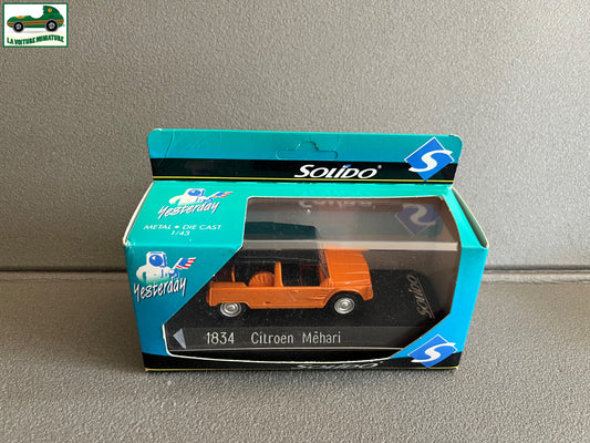 Voiture miniature 1834 Citroen Mehari Solido France au 1/43