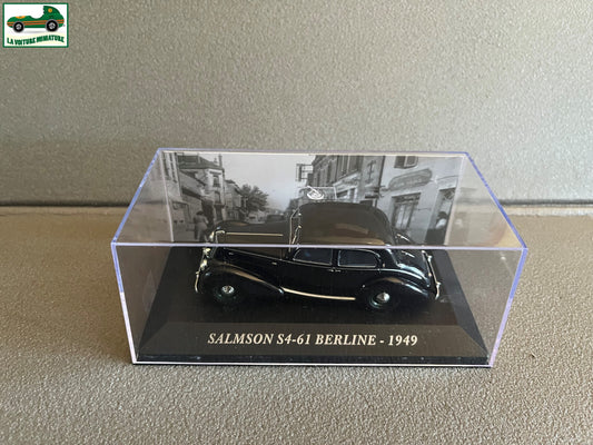 Voiture Miniature Salmson S4-61 Berline 1949 au 1/43 Ixo Altaya