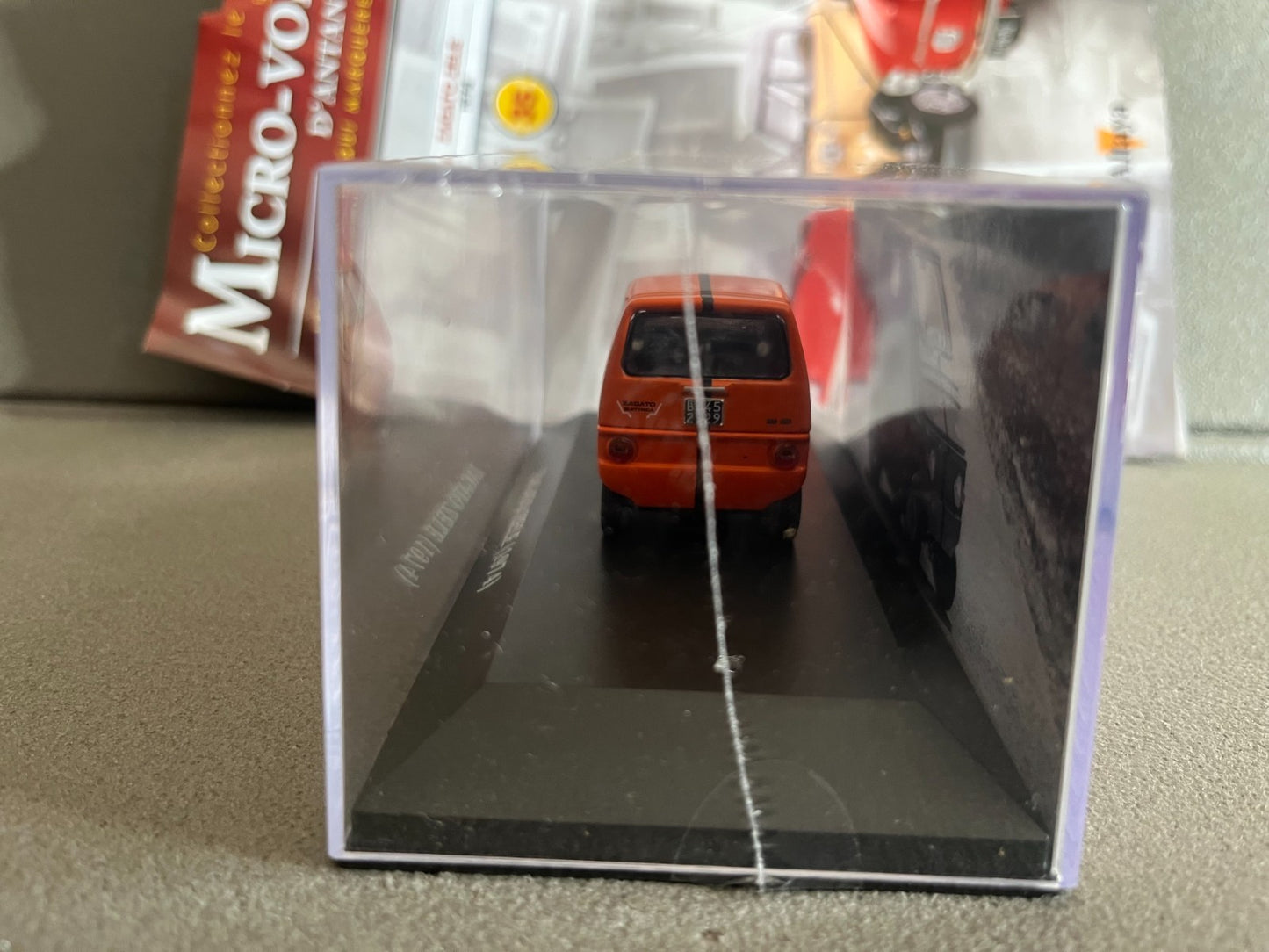 Voiture Miniature Zagato Zele 1974 Micro-Voitures D'Antan Altaya 1/43
