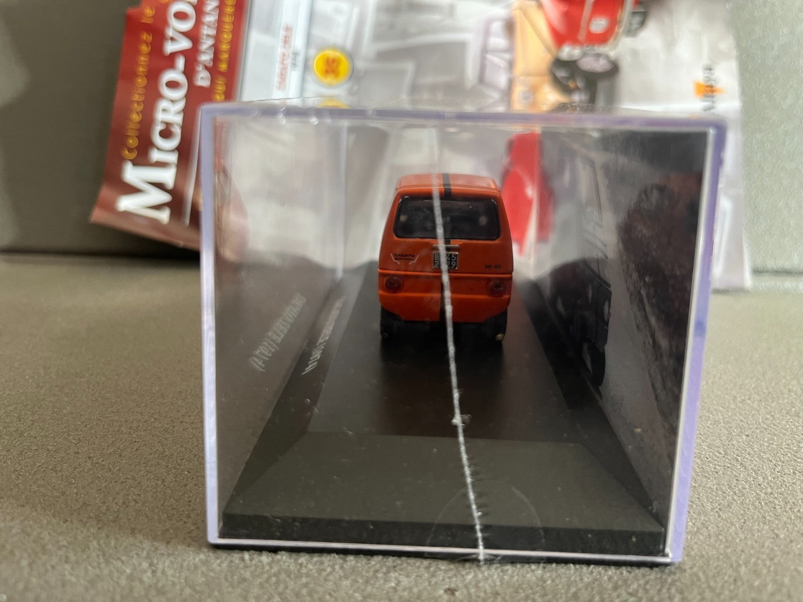 Voiture Miniature Zagato Zele 1974 Micro-Voitures D'Antan Altaya 1/43