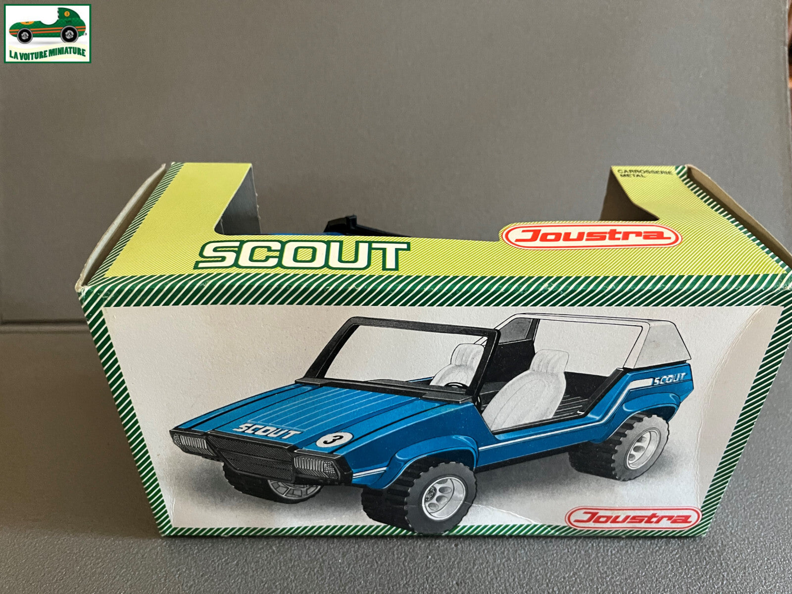 Jouet Ancien Voiture miniature Scout Joustra REF 2570 Ceji France Vintage