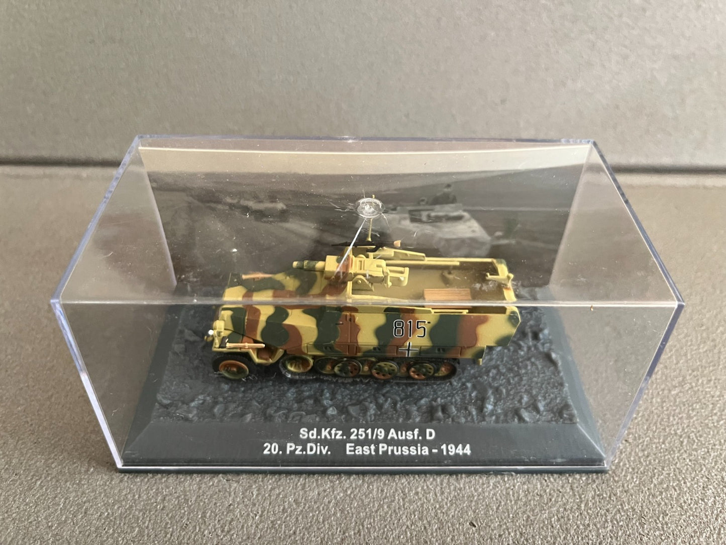Miniature Militaire Char Tank Blindé Sd.Kfz. 251/9 Ausf. D Altaya 1/72