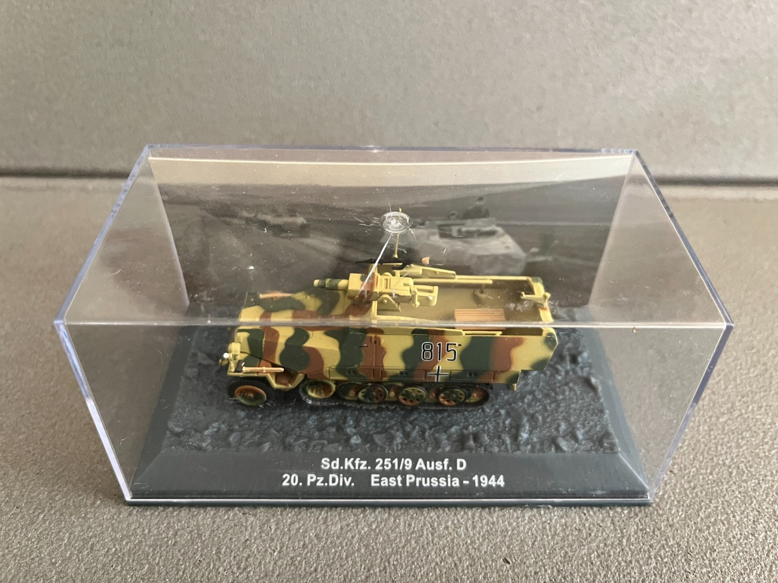 Miniature Militaire Char Tank Blindé Sd.Kfz. 251/9 Ausf. D Altaya 1/72