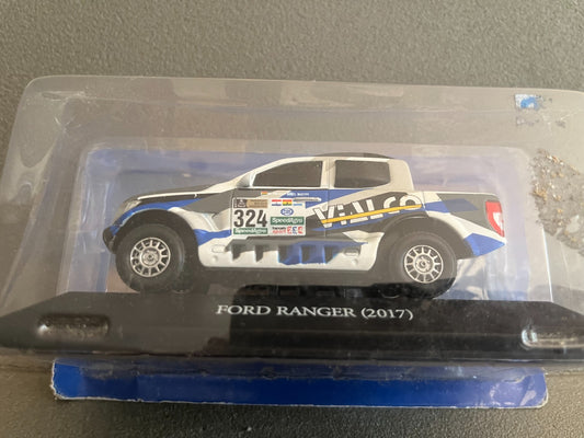 Voiture miniature Ford Ranger 2017 Rallye Paris Dakar au 1/43