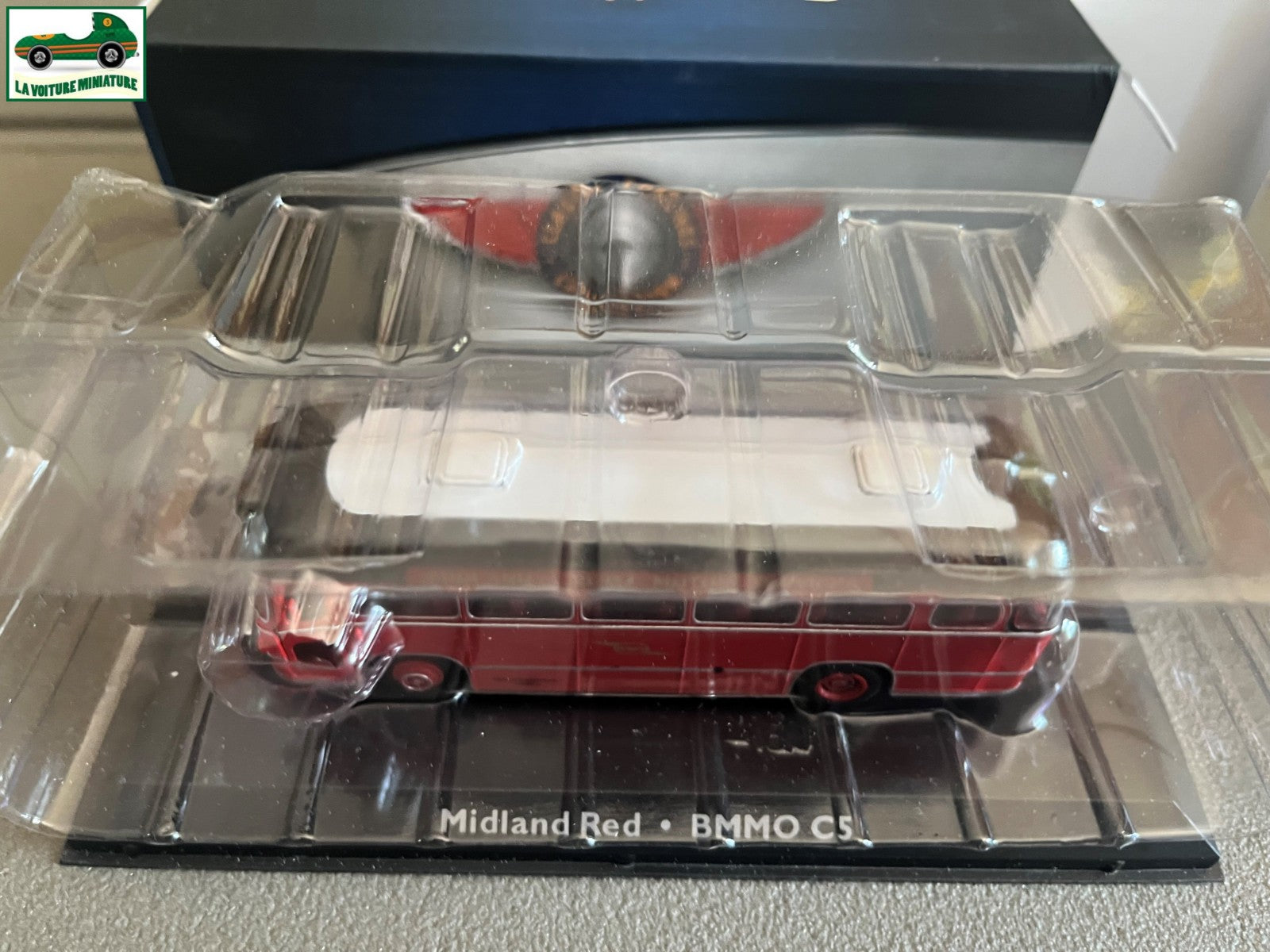 Voiture miniature Midland Red BMMO C5 Autobus Autocar Bus Atlas 1/72
