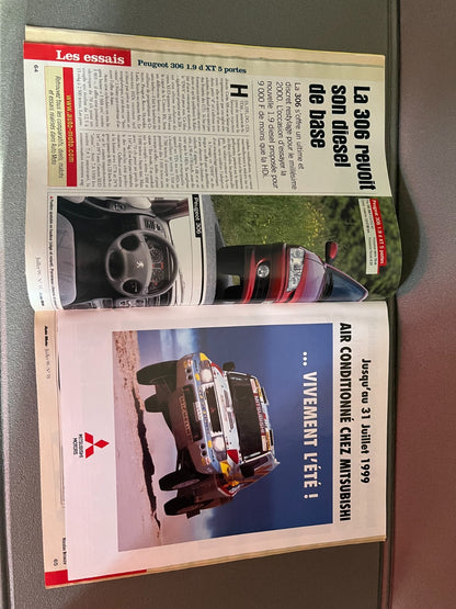 Livre Revue Voiture Automobile Action AutoMoto N°58