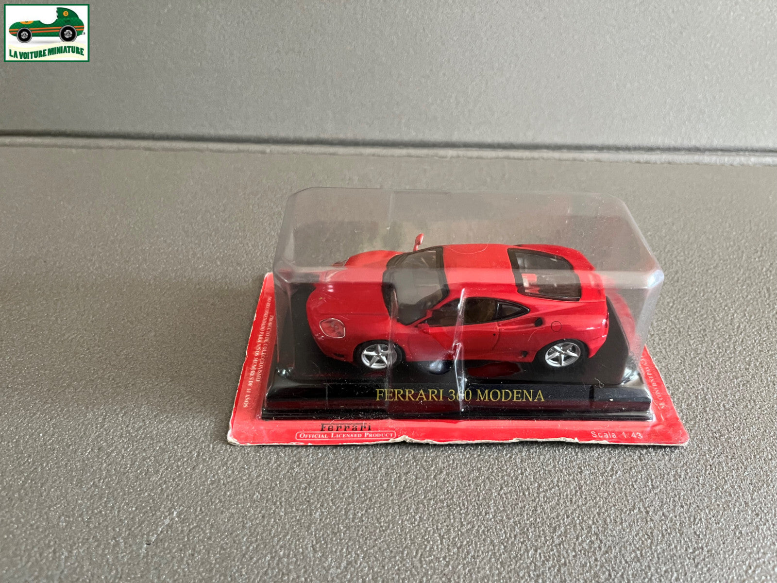 Voiture Miniature Ferrari 360 Modena 1/43 IXO Fabbri au 1/43
