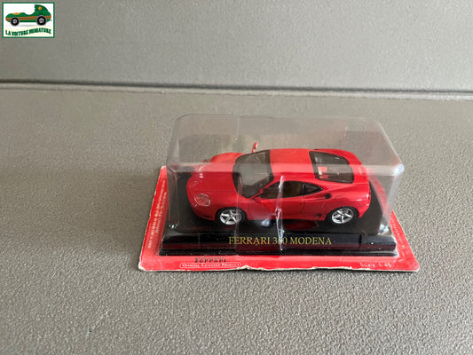 Voiture Miniature Ferrari 360 Modena 1/43 IXO Fabbri au 1/43