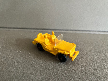 Voiture Miniature Ancien Jeep Willys Tomte Lardal Norway Plastique Gomme