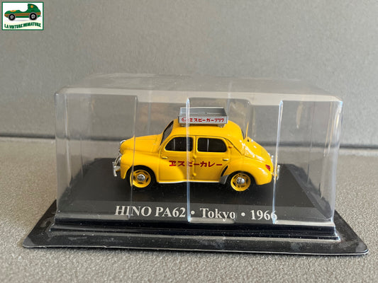 Voiture Miniature Renault 4CV Hino PA62 Tokyo 1966 Taxi Du Monde au 1/43 Altaya