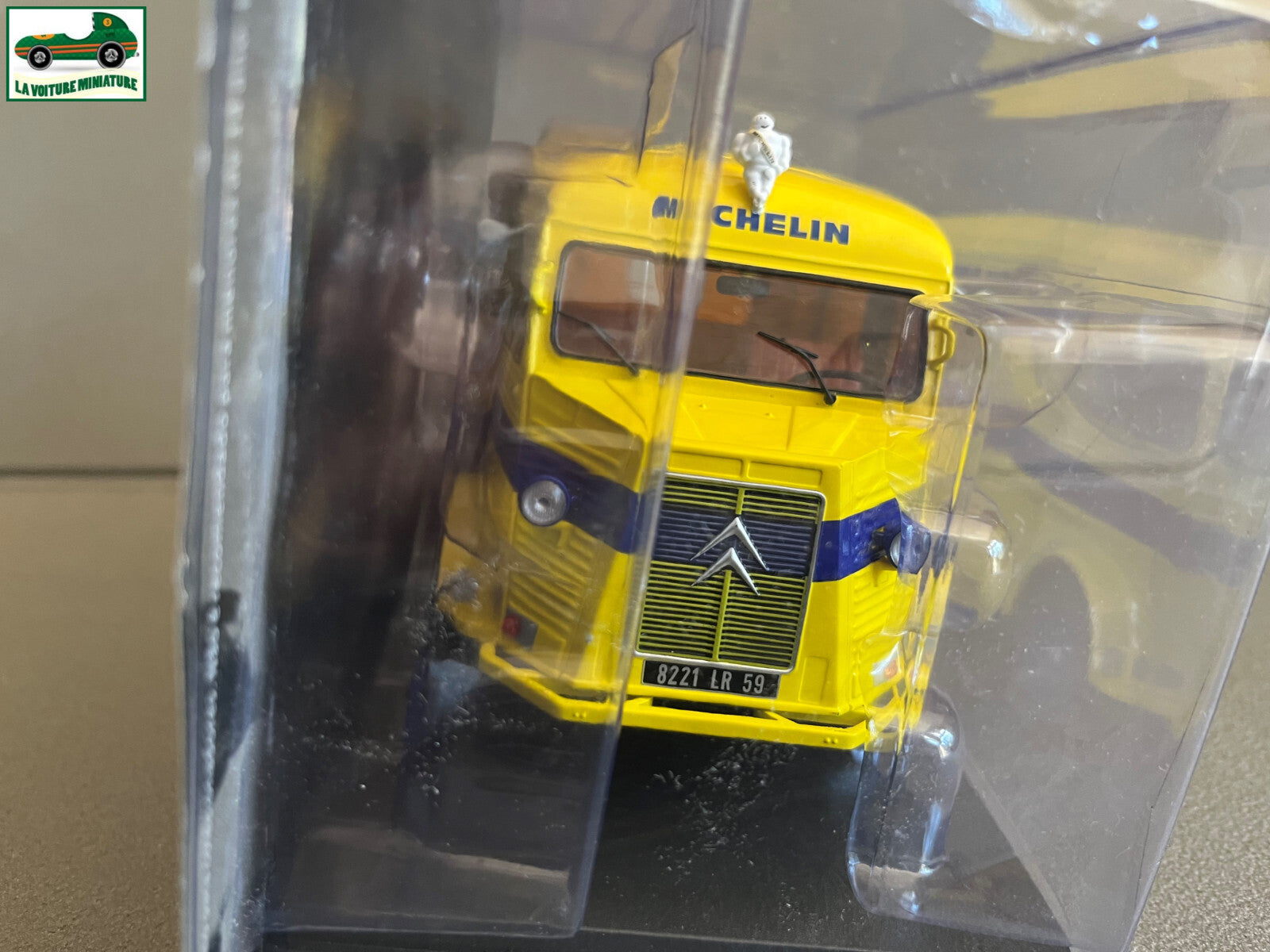 Voiture miniature Camion Citroen Type H 1962 Michelin Test Hachette 1/24