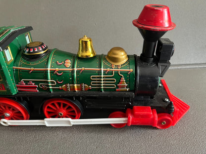 Jouet Ancien Tôle Train Locomotive Modern Toys Western Japan
