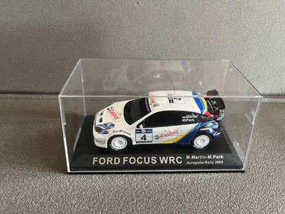 Voiture Miniature Ford Focus WRC Rallye Acropolis 2003 au 1/43
